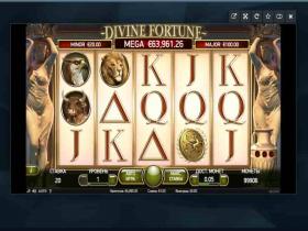 Играть в Divine Fortune в 1xbet