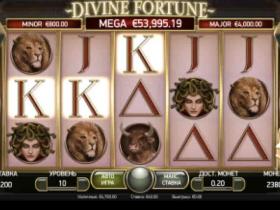 Слот Divine Fortune в крипто-казино