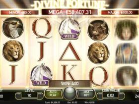 Divine Fortune slot demosu