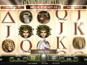 Джекпот слоту Divine Fortune