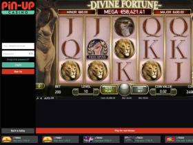 Ігровий автомат Divine Fortune Pin Up