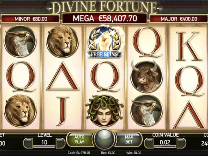 Divine Fortune - Battle for the treasures of Olympus