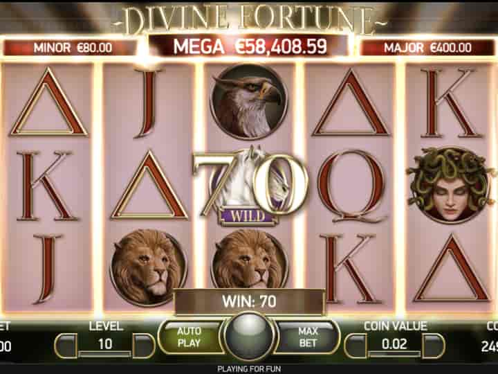 Play Divine Fortune Megaways for free