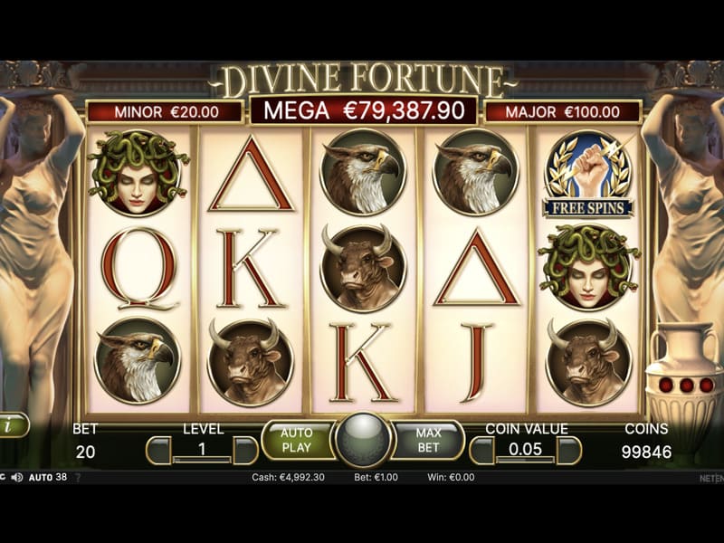 Jogar Divine Fortune no computador